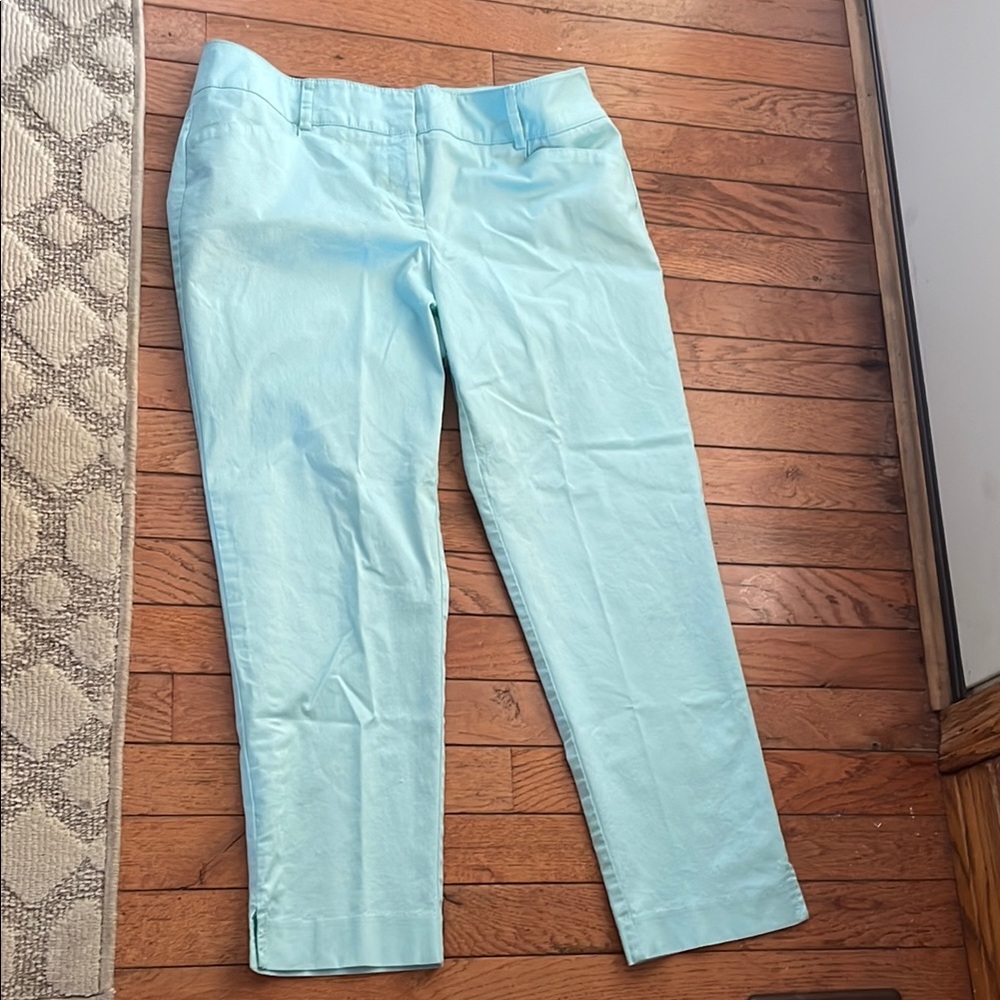 New York & Company Aqua Trousers